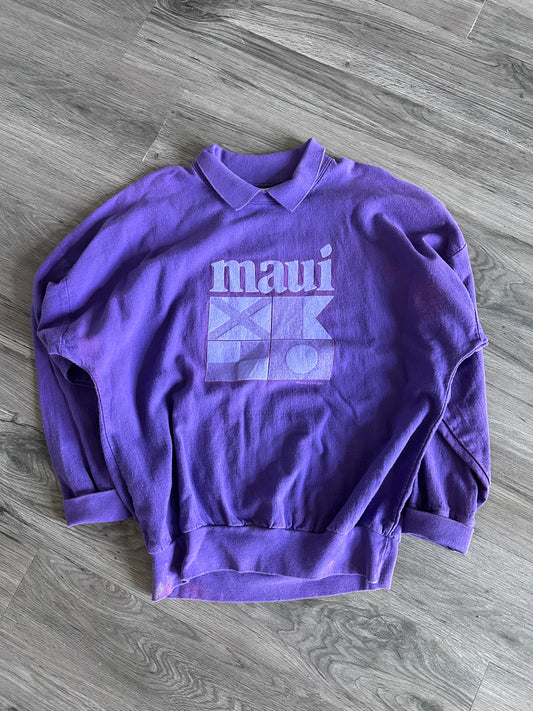 VTG 80s Maui Hawaii Crewneck