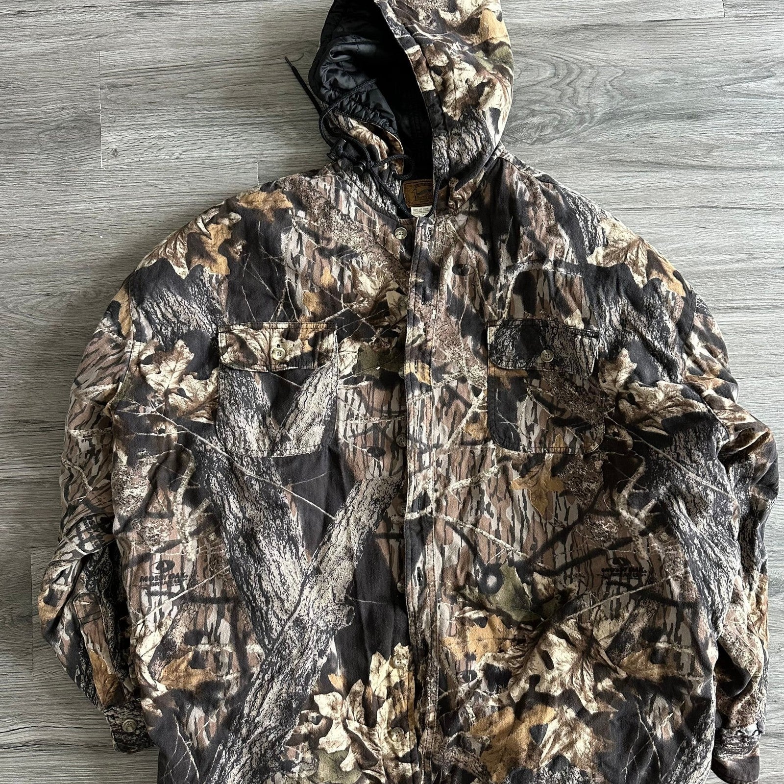 Vintage Duxbak Mossy Oak Camo Jacket