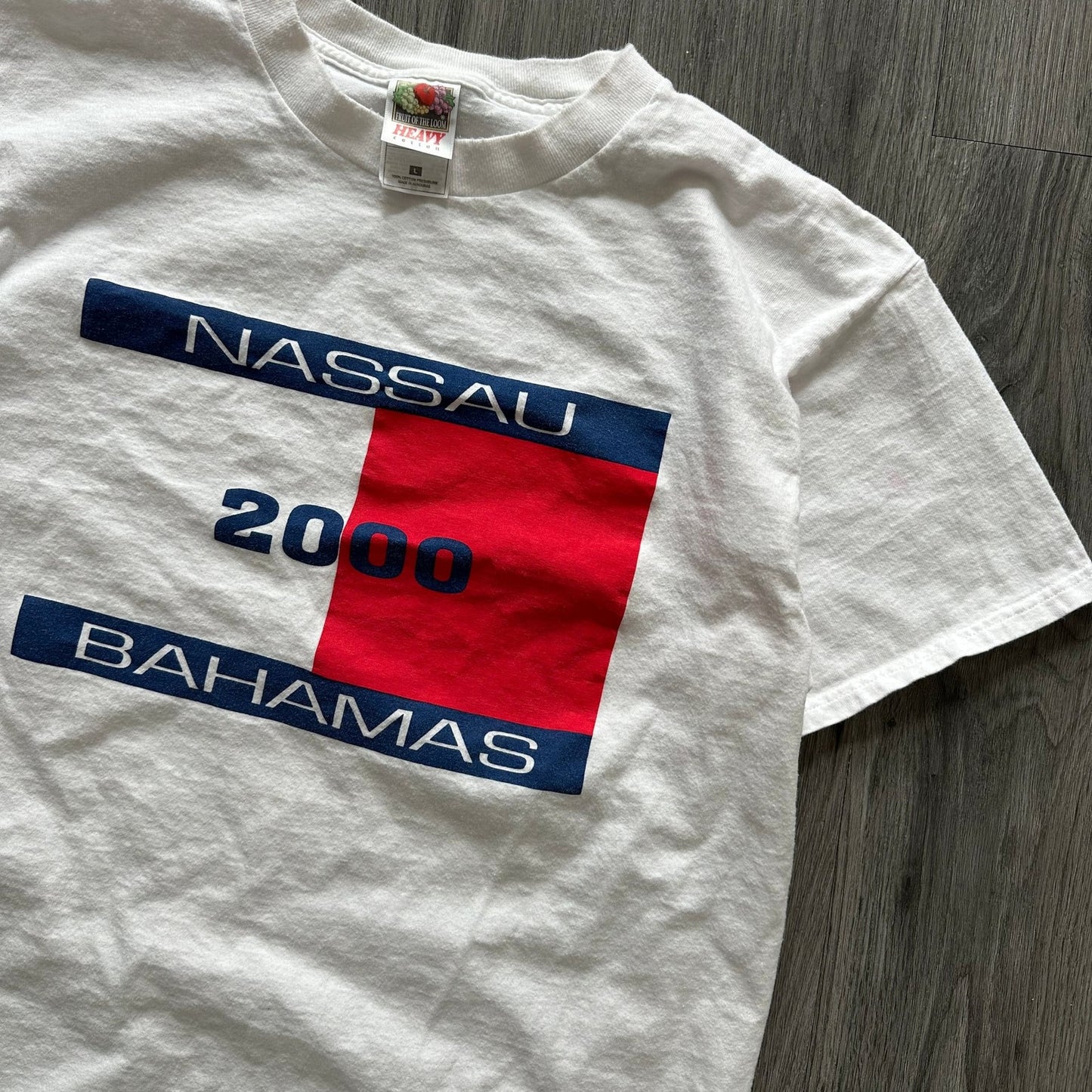 Vintage 90s Nassau Bahamas Y2K Tee