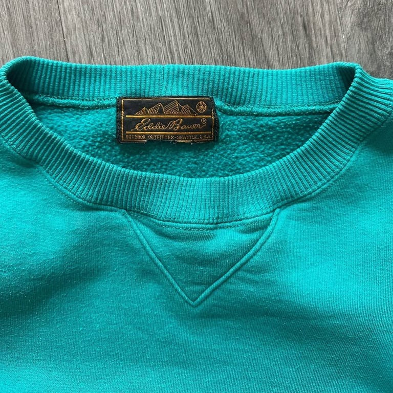 Vintage 90s Eddie Bauer Crewneck Sweatshirt Made in USA