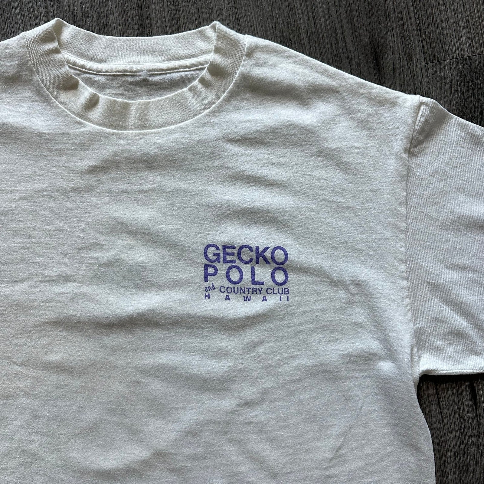 Vintage 90s Gecko Polo & Country Club Hawaii T-Shirt