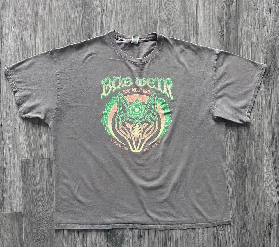 Bob Weir and Wolf Bros St. Patrick’s Day T-Shirt