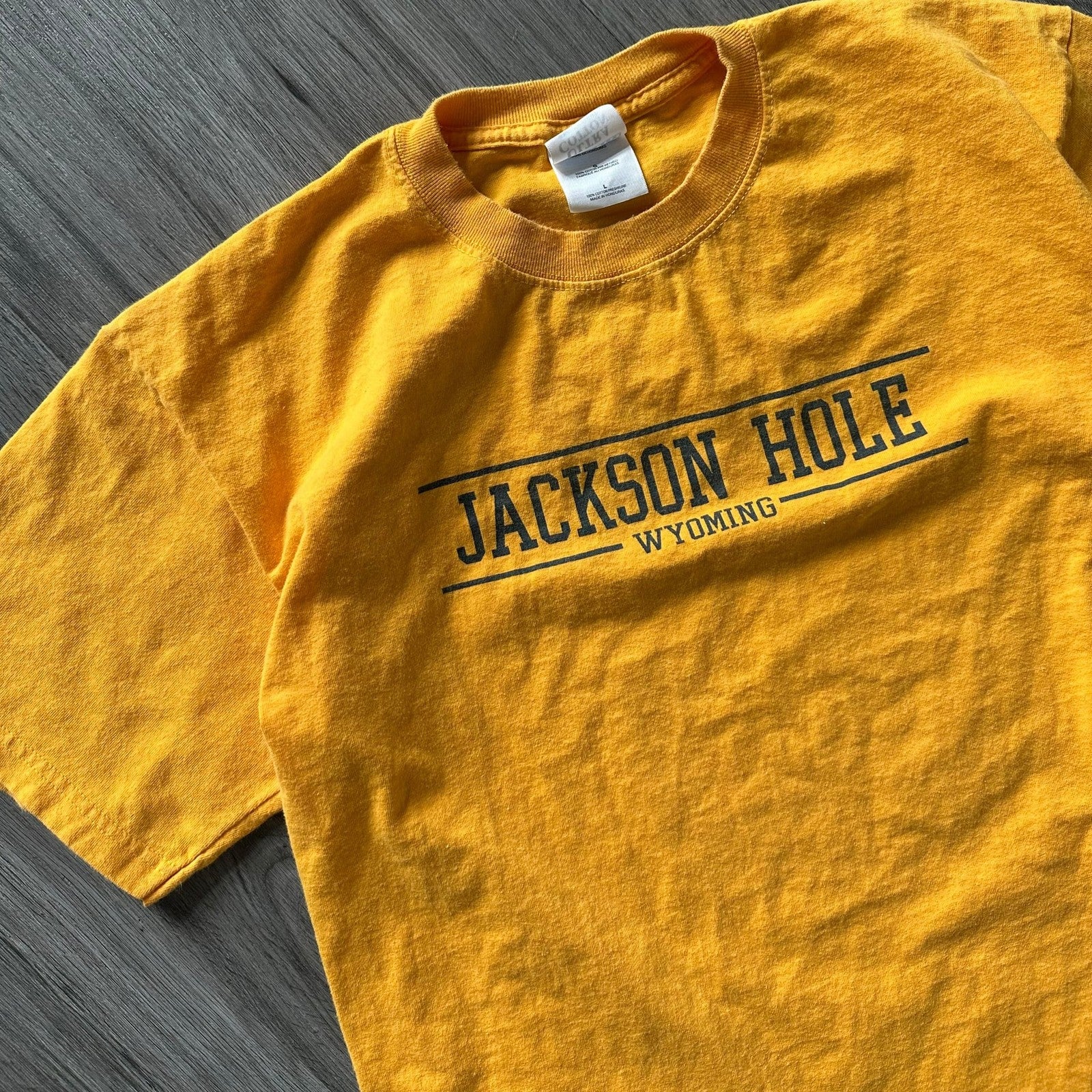 Vintage Gildan Ultra Cotton Jackson Hole Wyoming T-Shirt