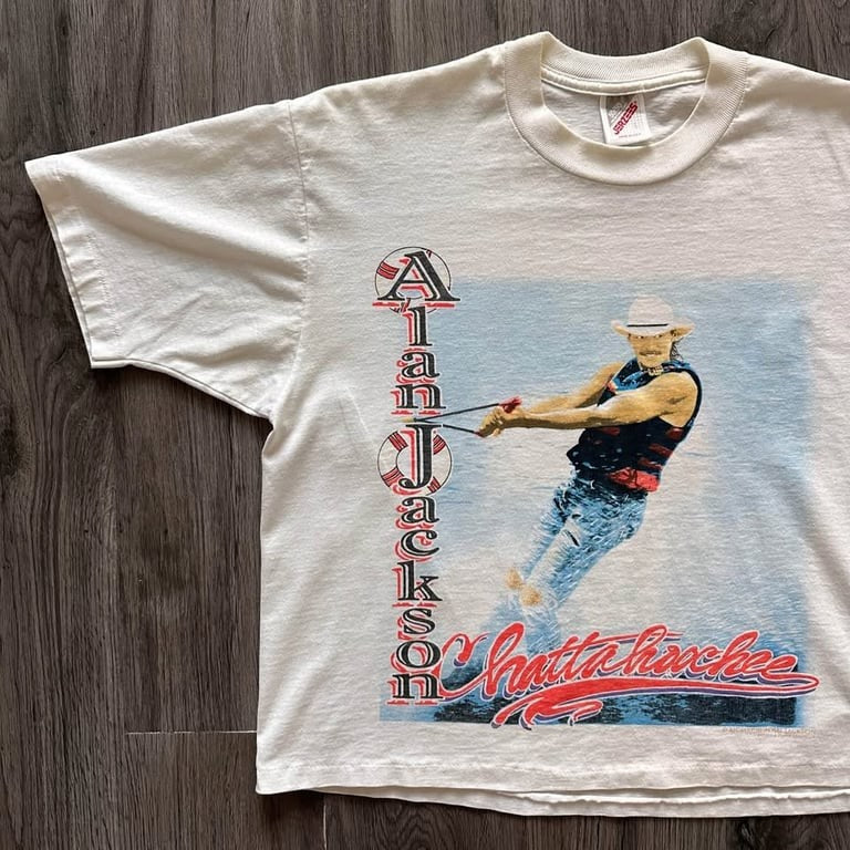 Vintage 90s Alan Jackson Chattahoochee T-Shirt