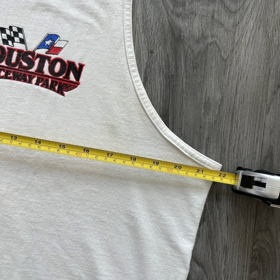 Vintage 90s Houston Raceway Park Tank