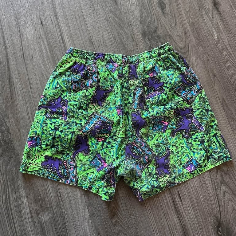 Vintage 90s Surf Gecko Shorts