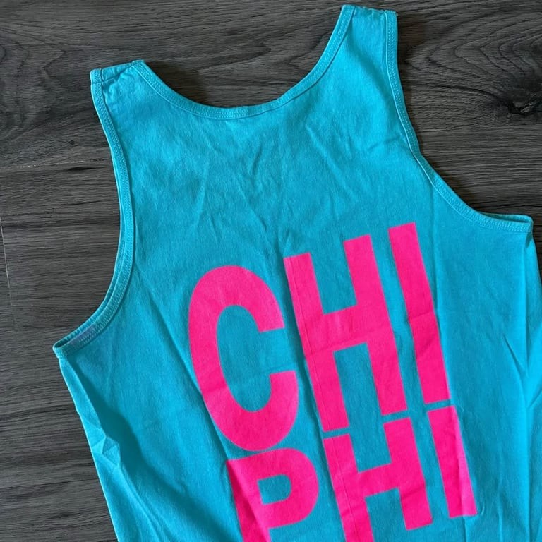 Vintage 80s Texas A&M Spring Tank Top Chi Phi