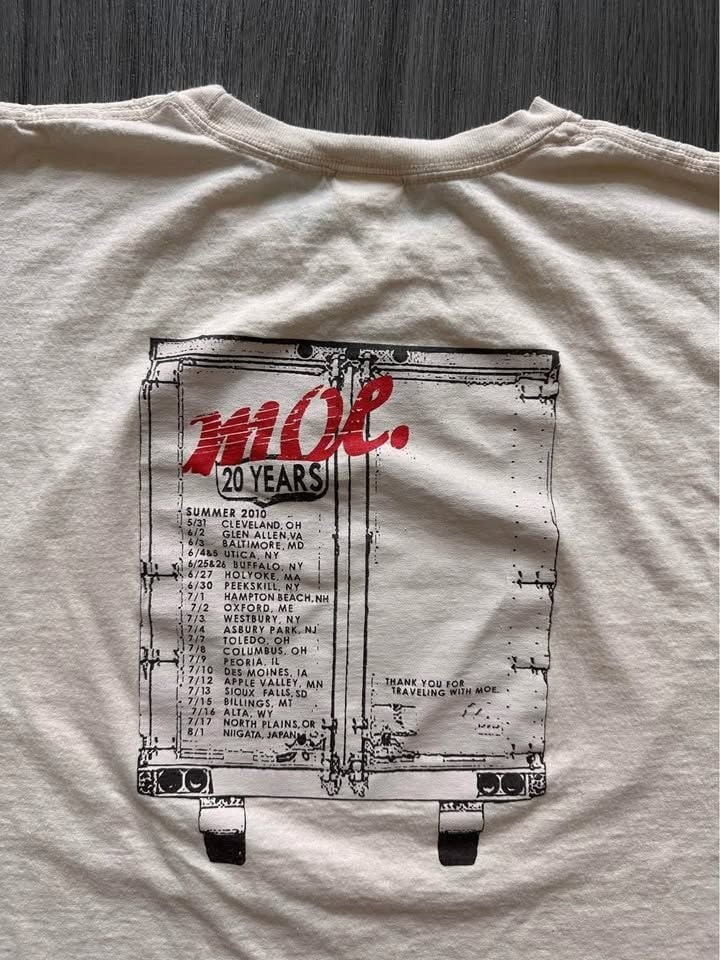 Moe. 2010 Concert Tour Tee