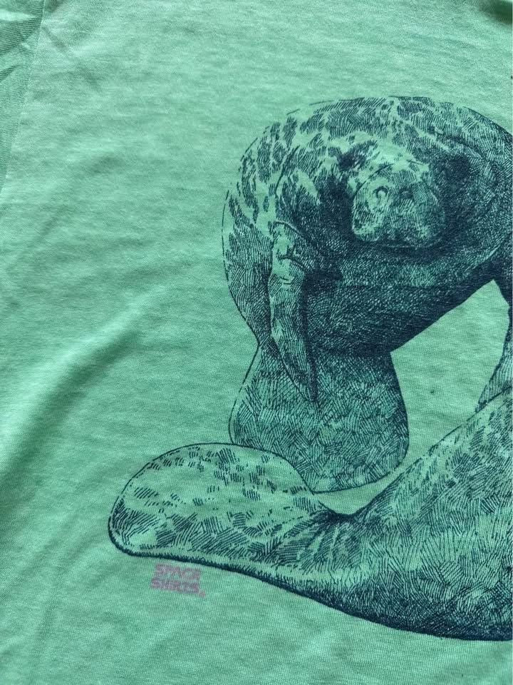 Vintage 80s Space Shirts Manatee T-Shirt