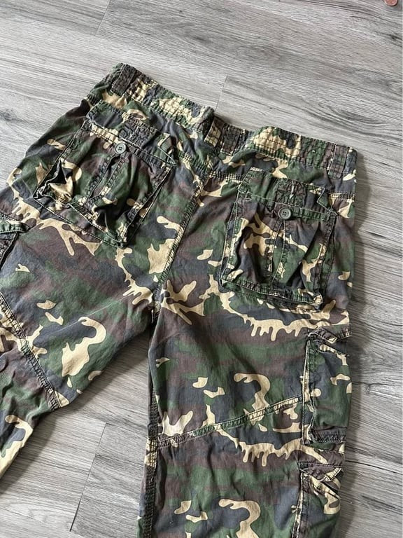 Vtg 90s Alpenflage Swiss Army Cargo Pants