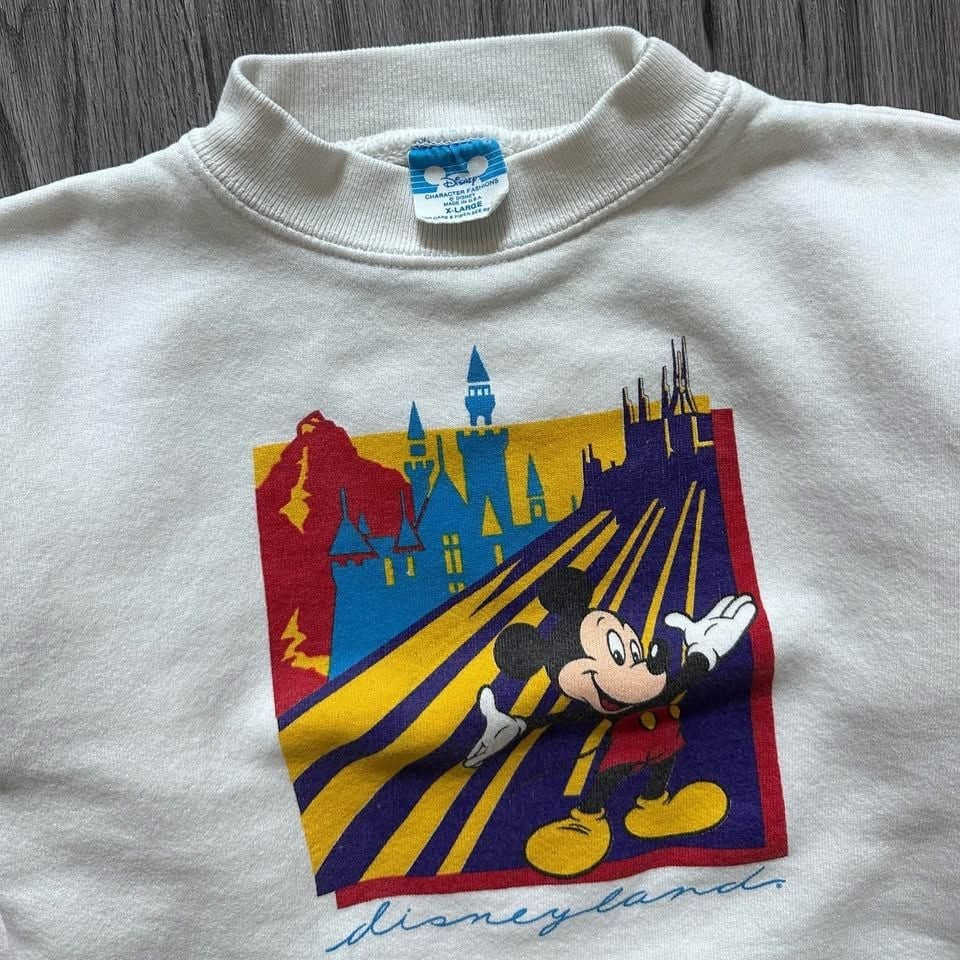 Vintage Mickey Disneyland Crewneck Sweatshirt
