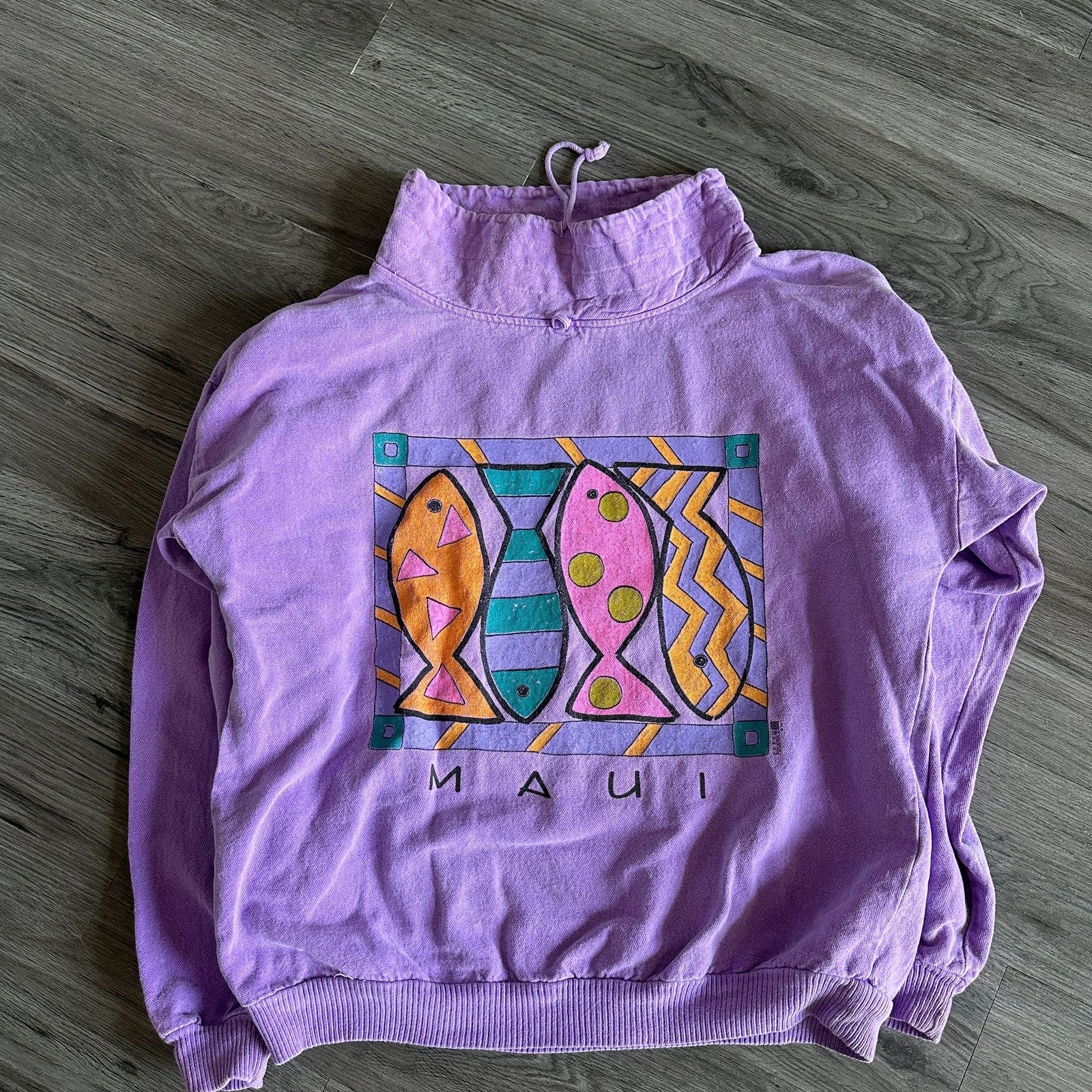 Vintage 90s Surf Hawaii Sweatshirt Large