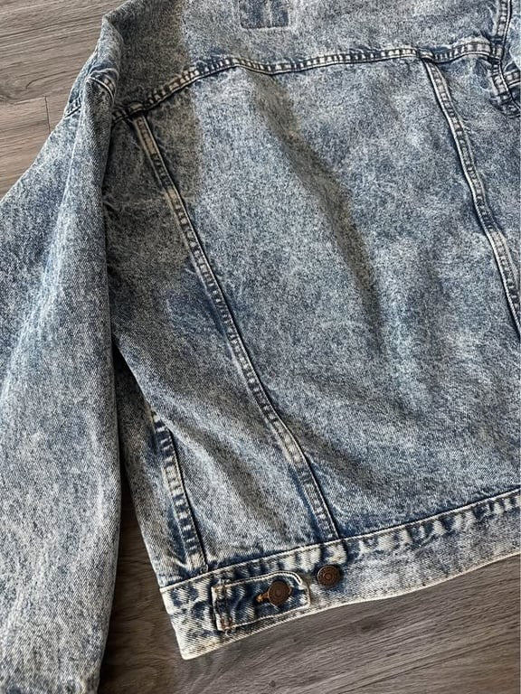 Vintage 80s Levi’s Acid Wash Jean Jacket