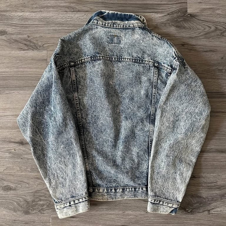 Vintage 80s Levi’s Acid Wash Jean Jacket