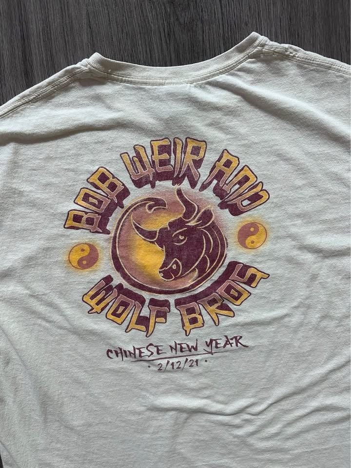 Bob Weir & Wolf Bros Chinese New Year T-Shirt (2/12/21)