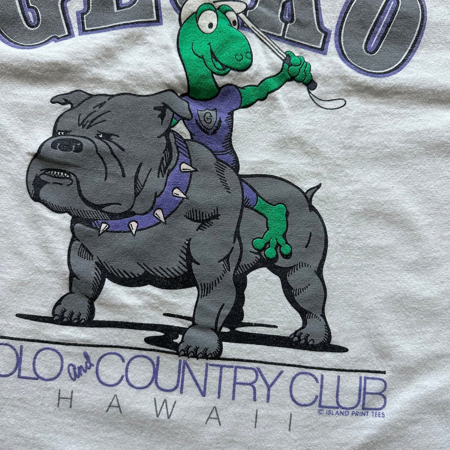 Vintage 90s Gecko Polo & Country Club Hawaii T-Shirt