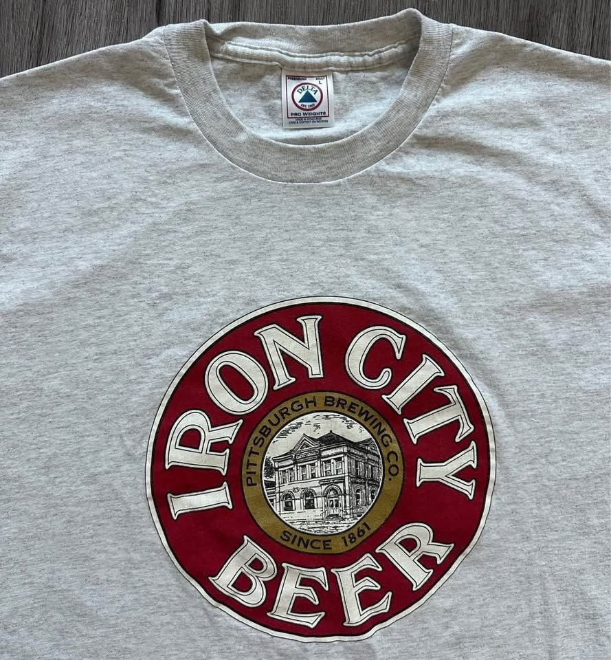 Vintage 90s Iron City Brewing T-Shirt