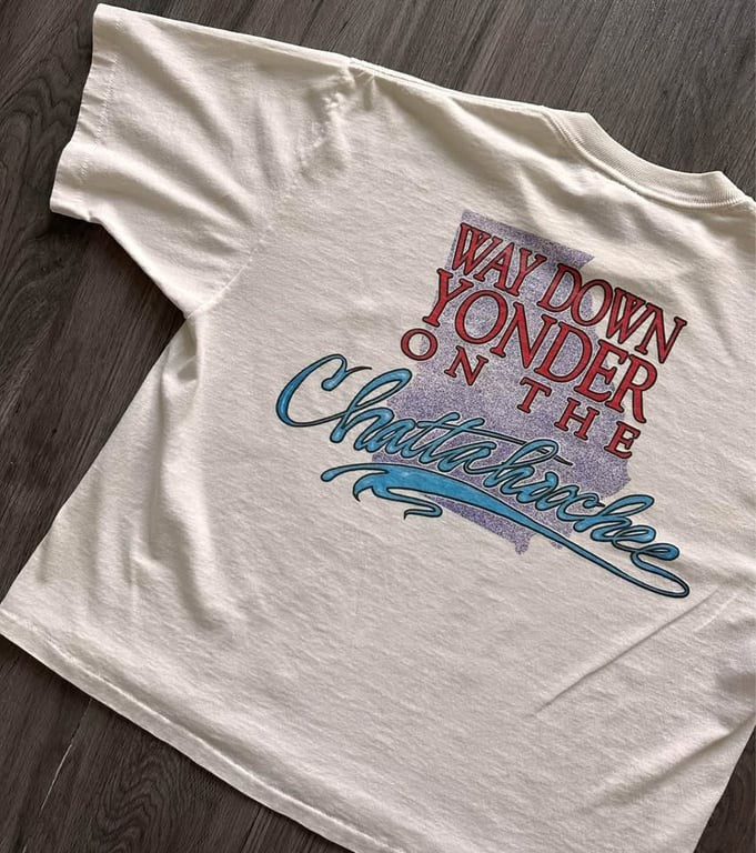 Vintage 90s Alan Jackson Chattahoochee T-Shirt
