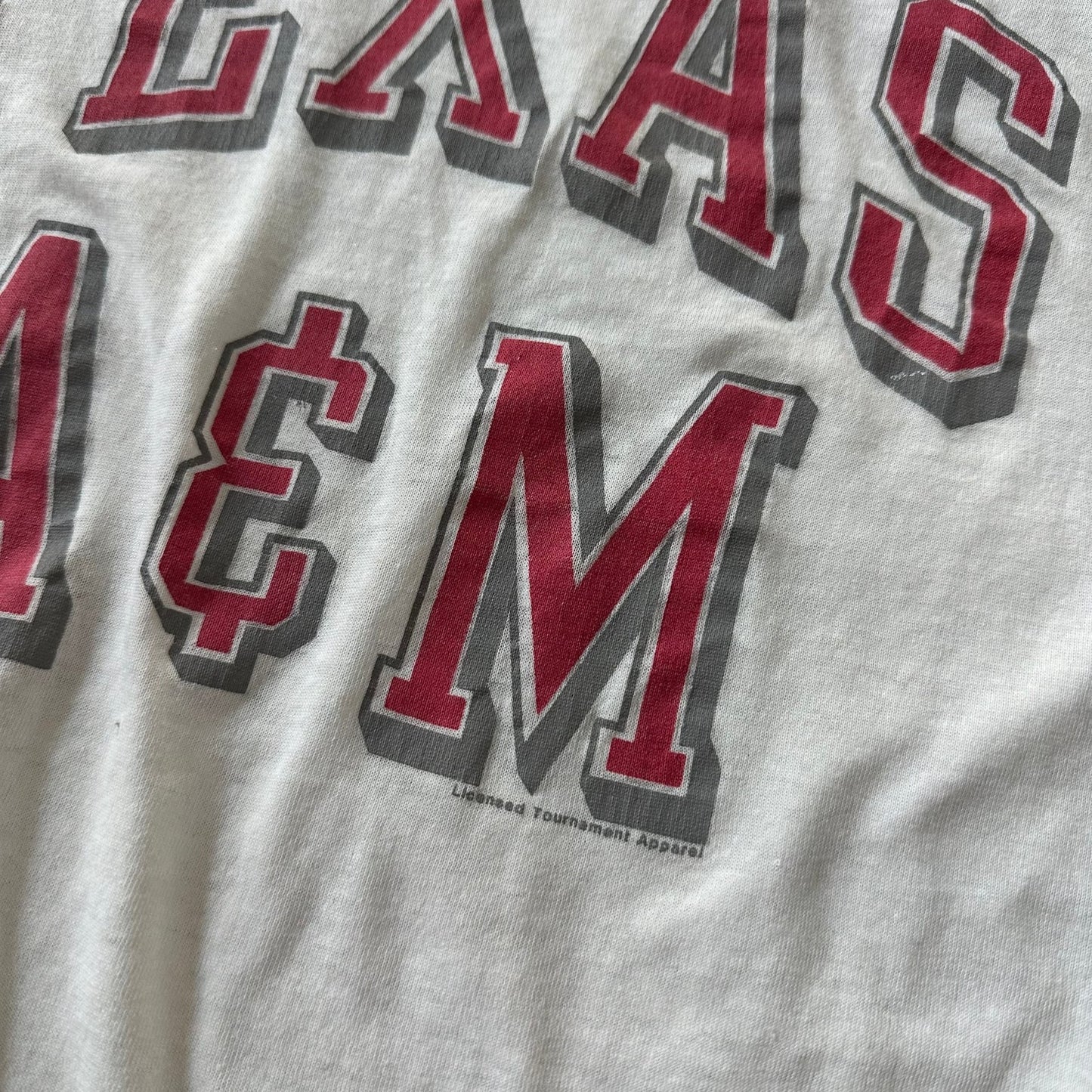 80s Vintage Texas A&M Tank Muscle Tee