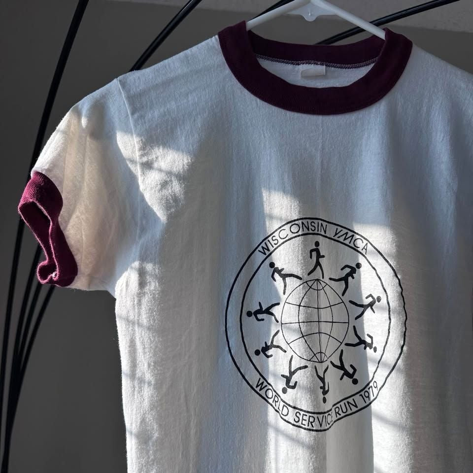 Vintage 70s YMCA Ringer Tee