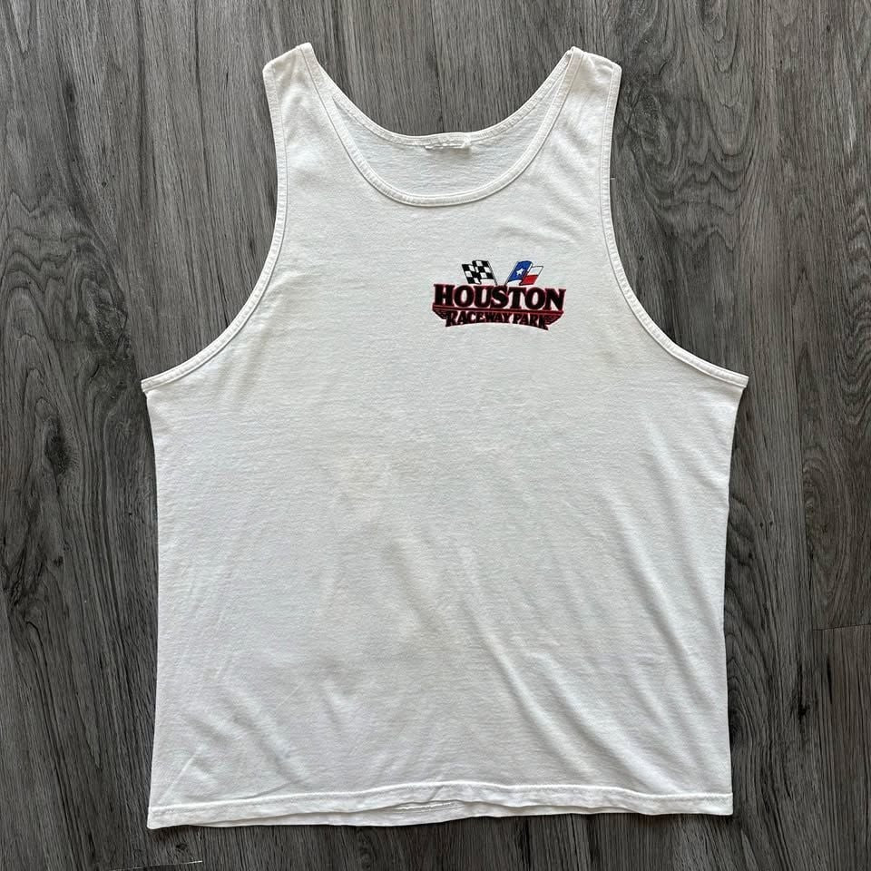 Vintage 90s Houston Raceway Park Tank