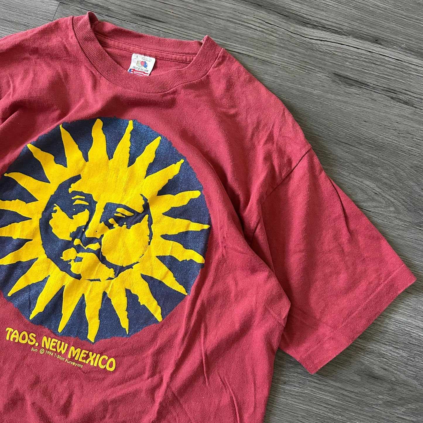 Vintage 1994 Taos New Mexico Sun T-Shirt