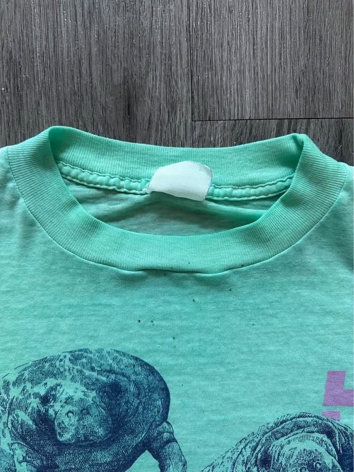 Vintage 80s Space Shirts Manatee T-Shirt
