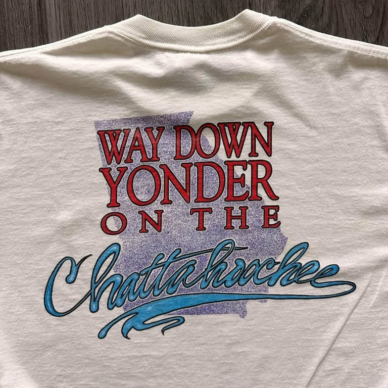 Vintage 90s Alan Jackson Chattahoochee T-Shirt