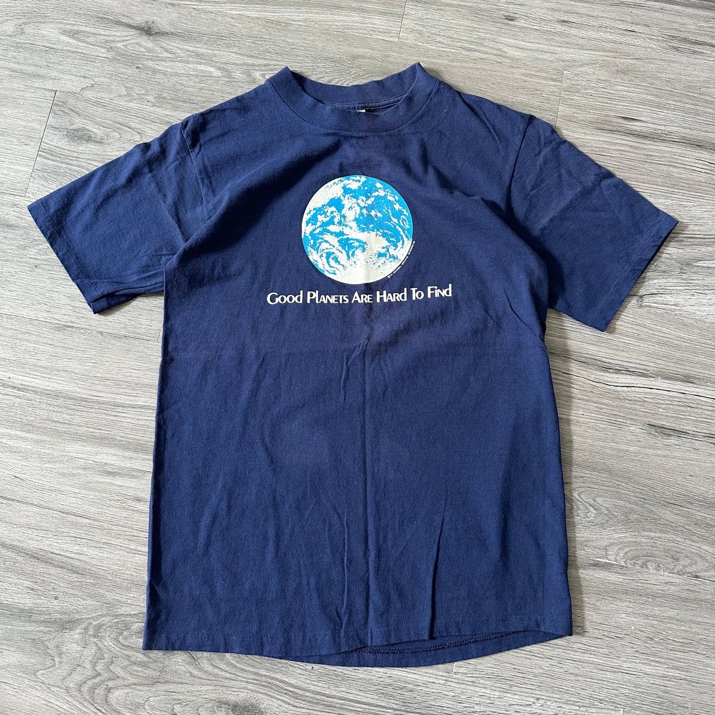 Vintage EarthSpace Enterprises 80s T-Shirt  “Good Planets Are Hard To Find”