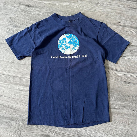 Vintage EarthSpace Enterprises 80s T-Shirt  “Good Planets Are Hard To Find”