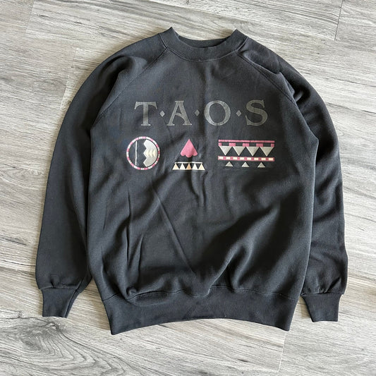 Vintage 90s Taos New Mexico Classic Crewneck Sweatshirt