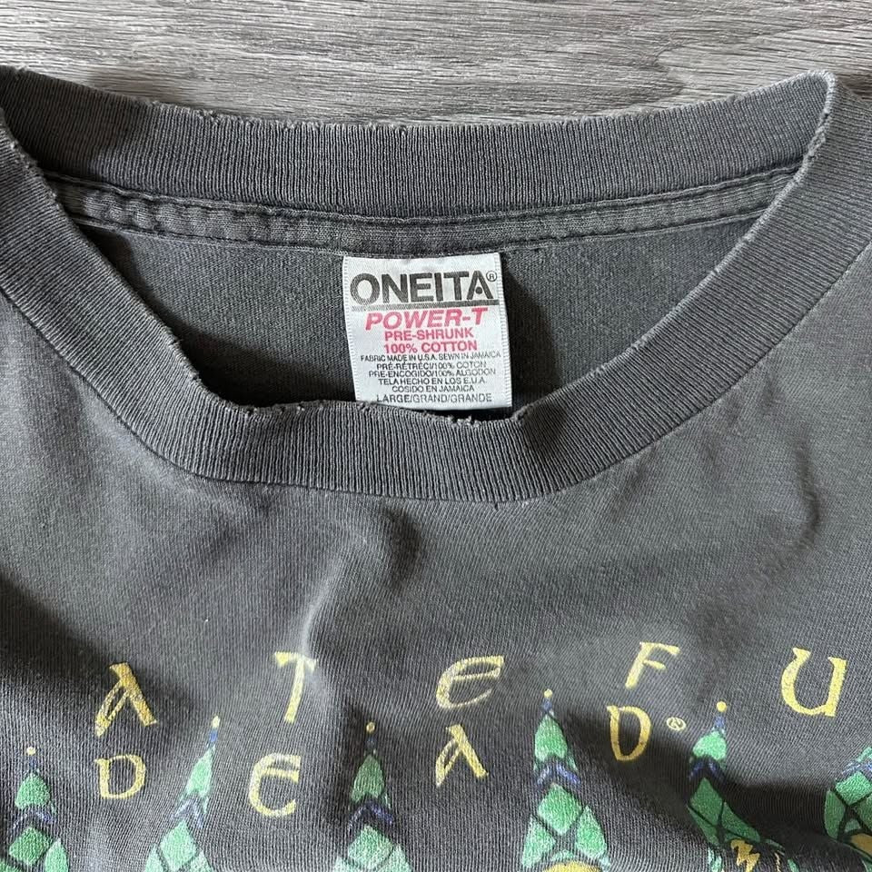 Vintage Grateful Dead Shirt Hundred Year Hall 1995 GDM Europe