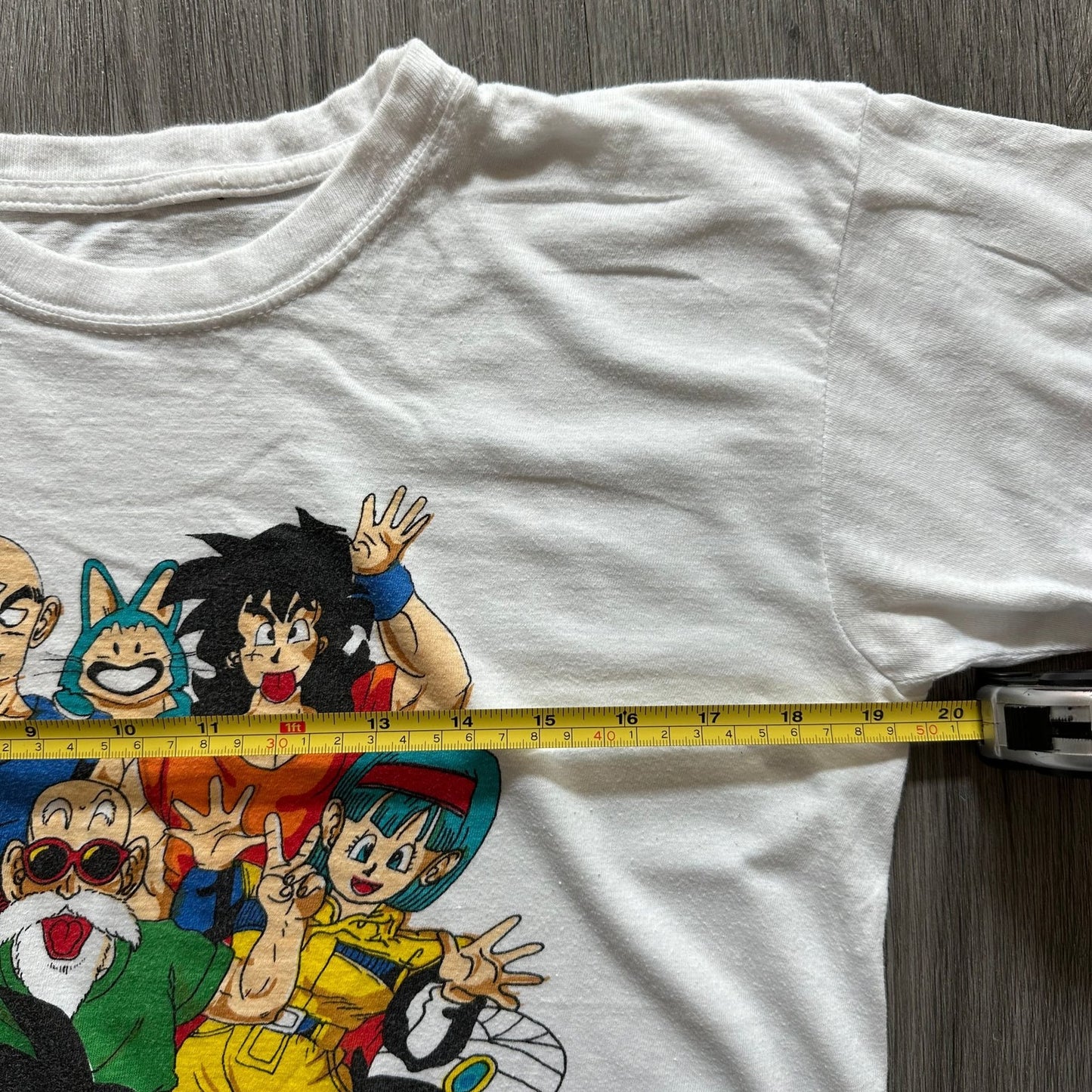 Japanese Brand × Vintage 90s Dragonball Z OG Characters Single Stitch T-Shirt