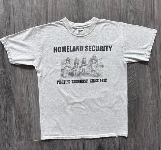 Vintage Y2K Homeland Security T-Shirt