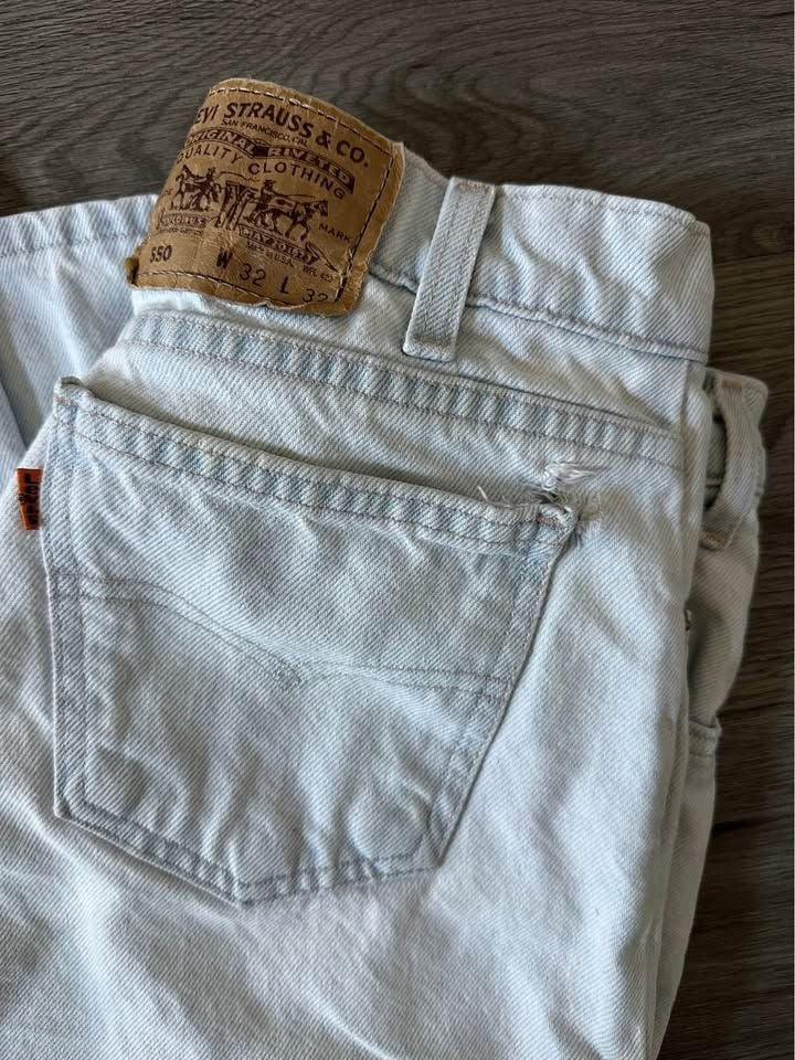 Vintage Levi’s 550 Jeans Orange Tab 90s