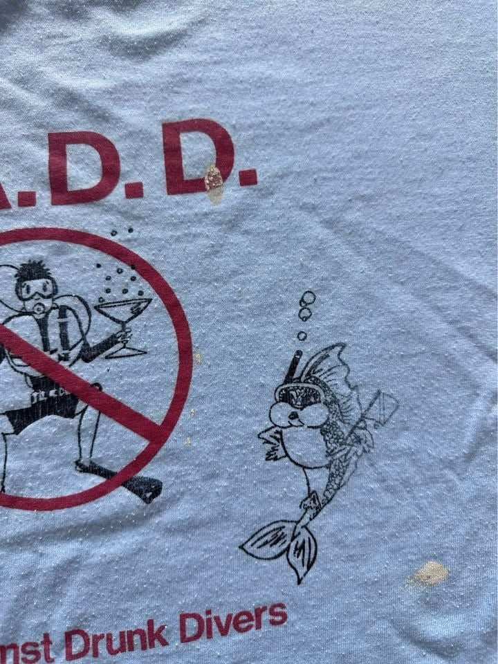 Vintage 80s Fish Against Drunk Drivers T-Shirt