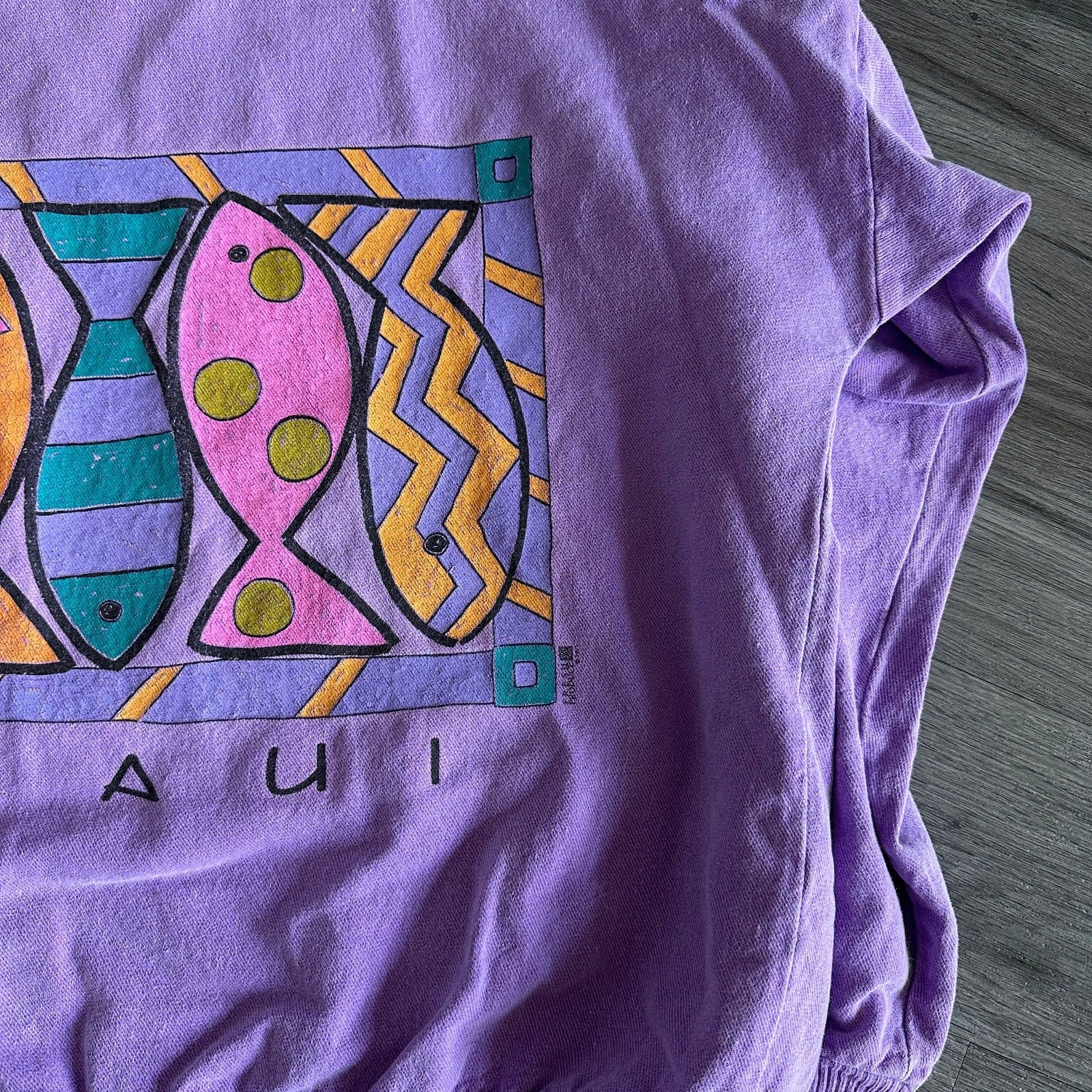 Vintage 90s Surf Hawaii Sweatshirt Large
