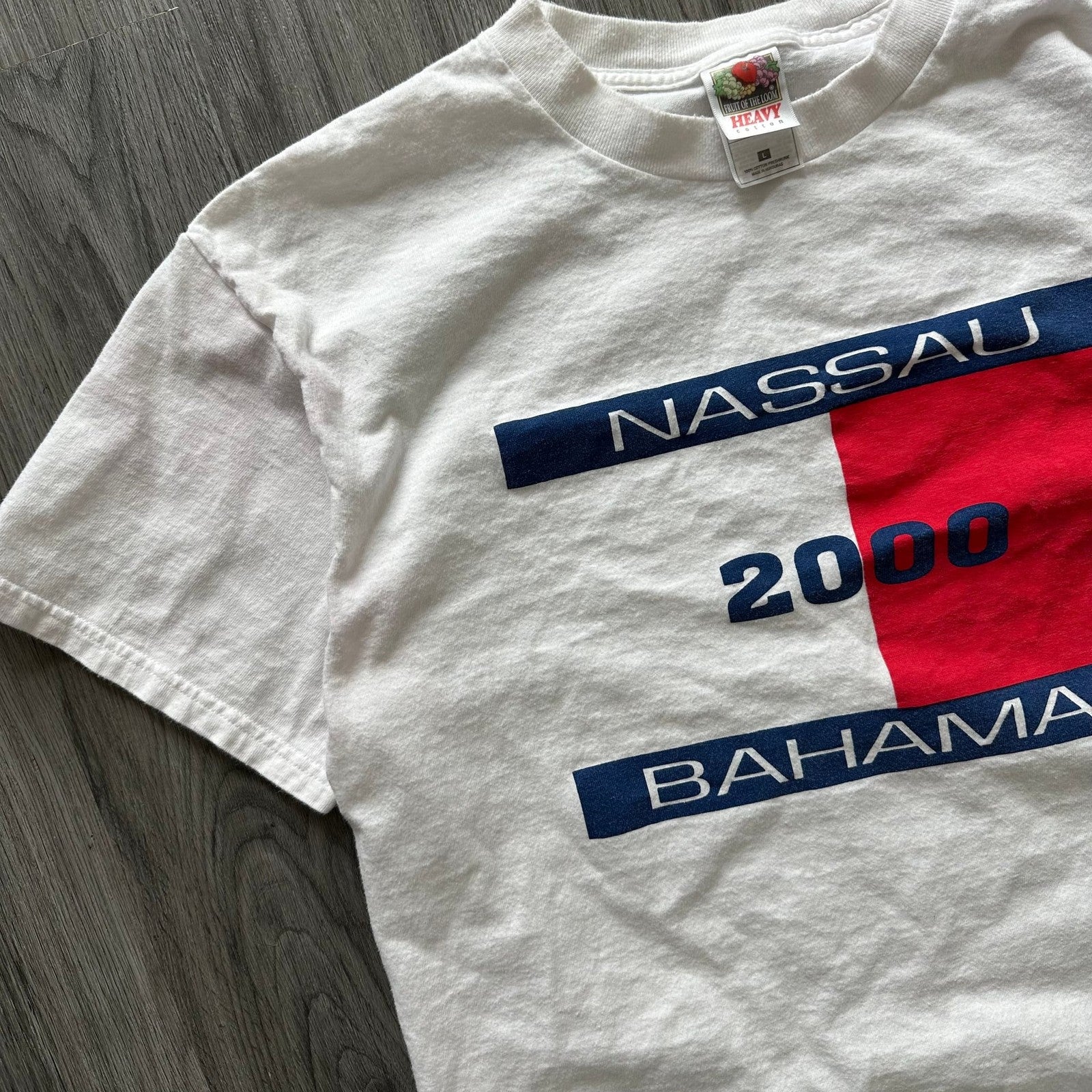 Vintage 90s Nassau Bahamas Y2K Tee