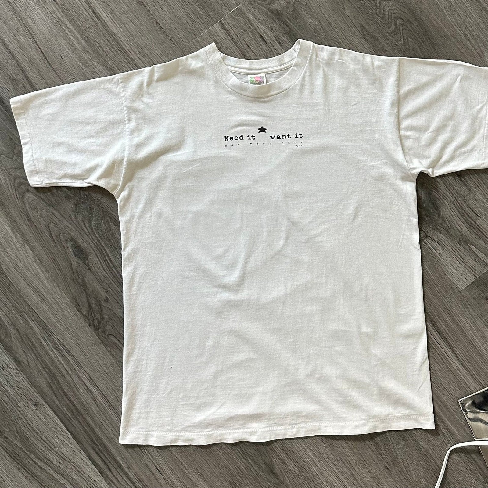 Vintage 90s Need it Want it NYC T-Shirt
