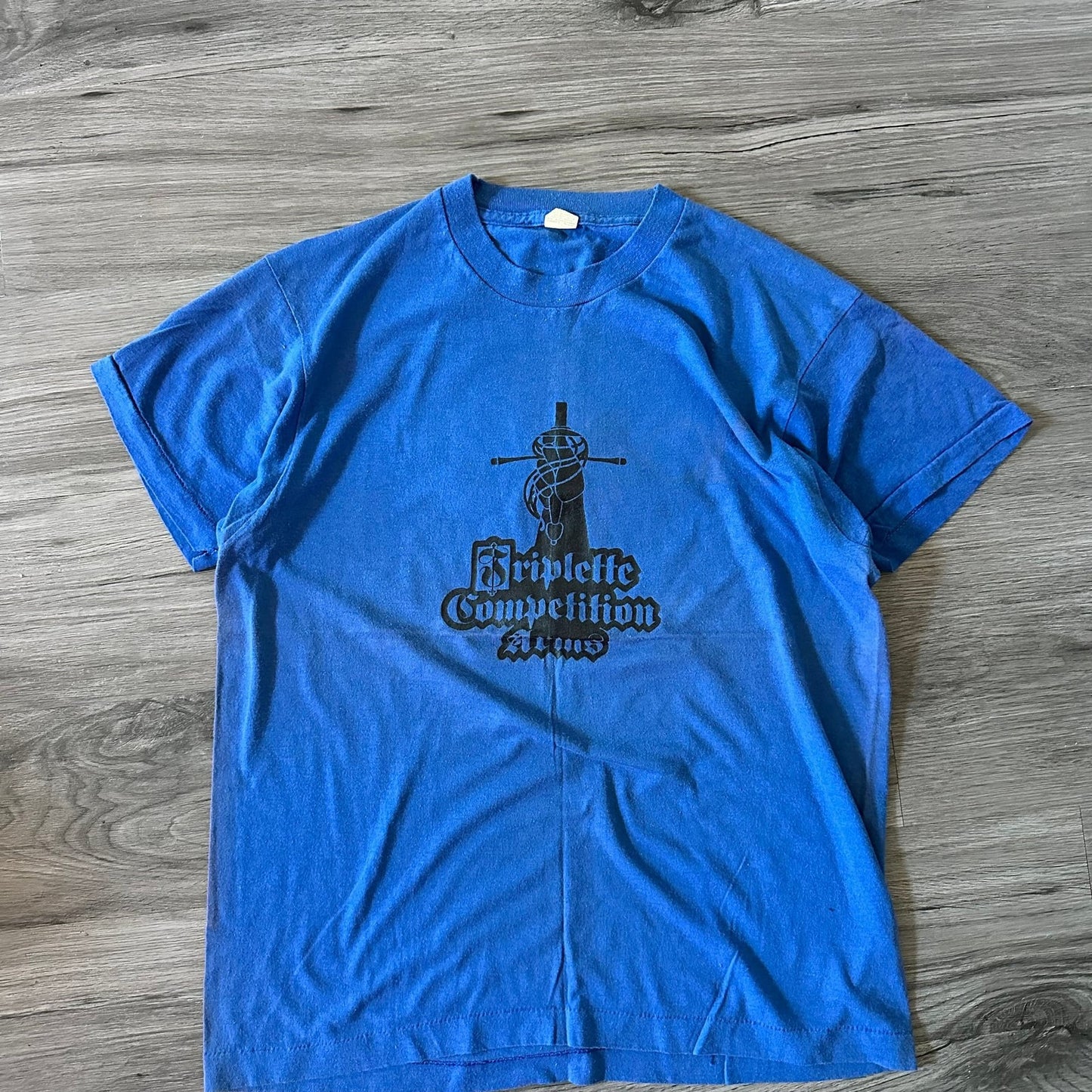 Vintage Triplette Competition Prieur Fencing Graphic T-shirt