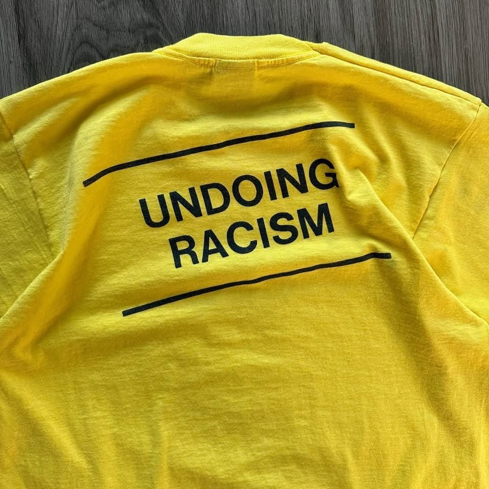 Vintage 90s Undoing Racism T-Shirt