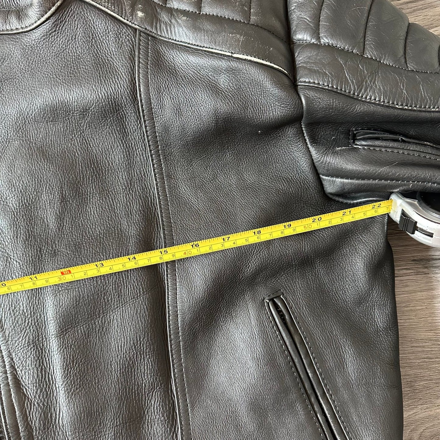 Vintage Motoport USA Leather Motorcycle Jacket Moto Racing