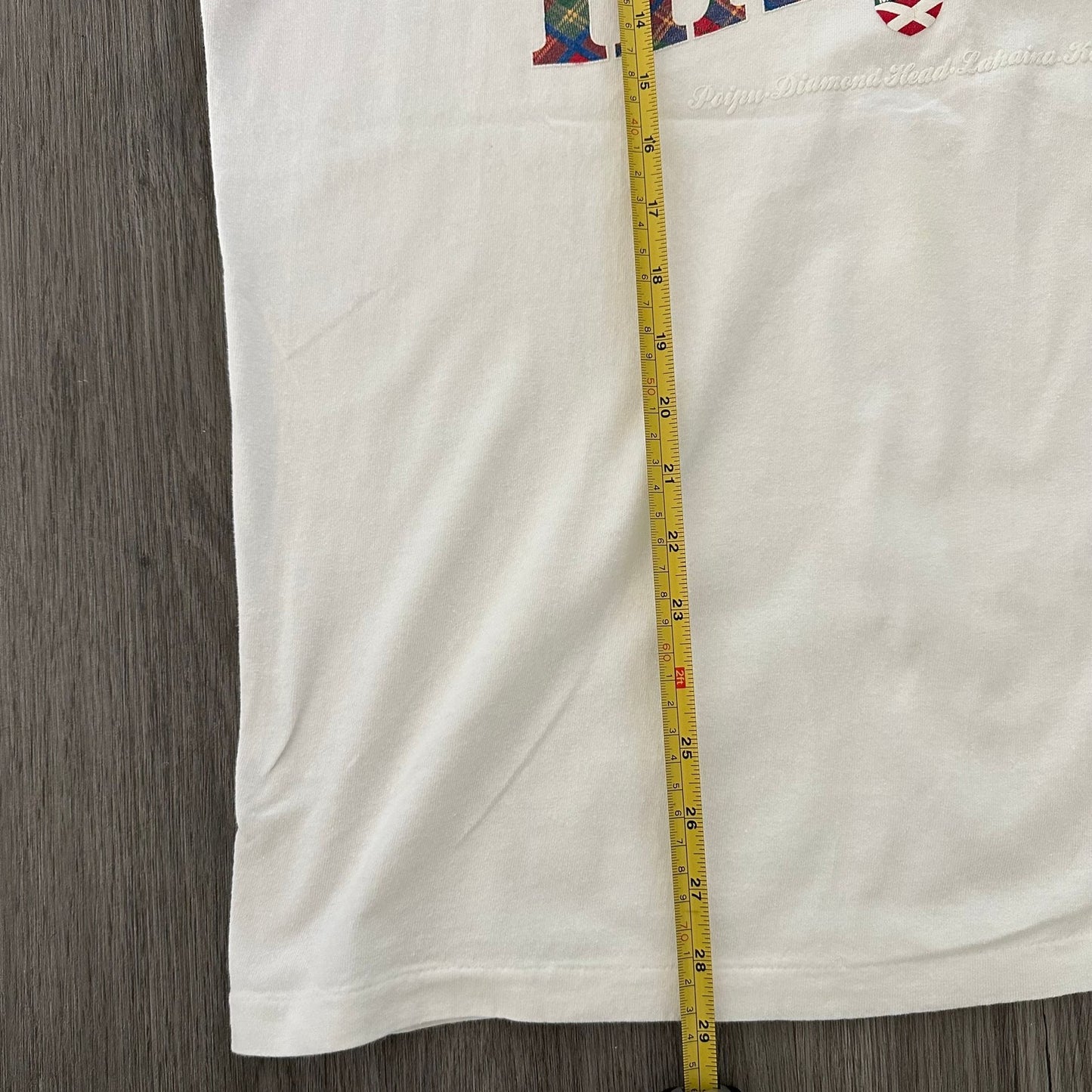 Vintage 90s Hawaii Plaid T-Shirt