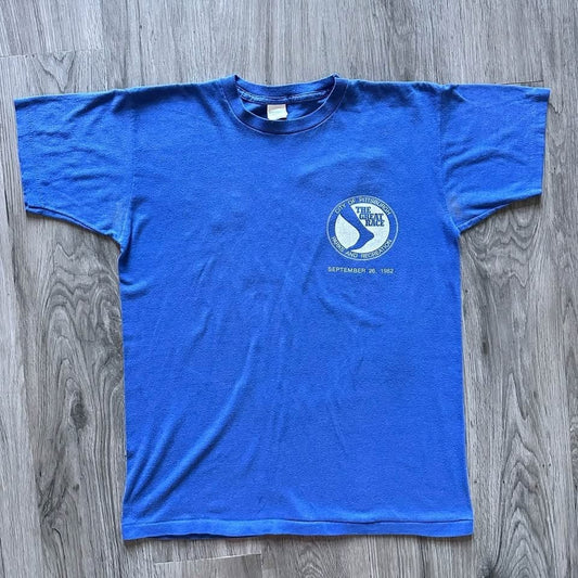 Vintage 80s City of Pittsburgh The Great Race T-Shirt