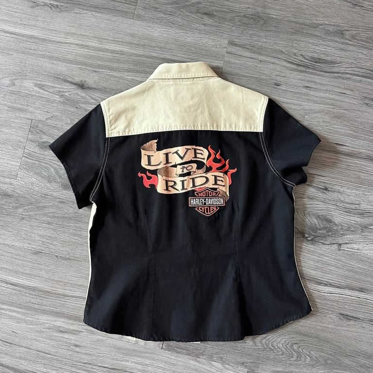 Harley Davidson Women’s Button Down Top