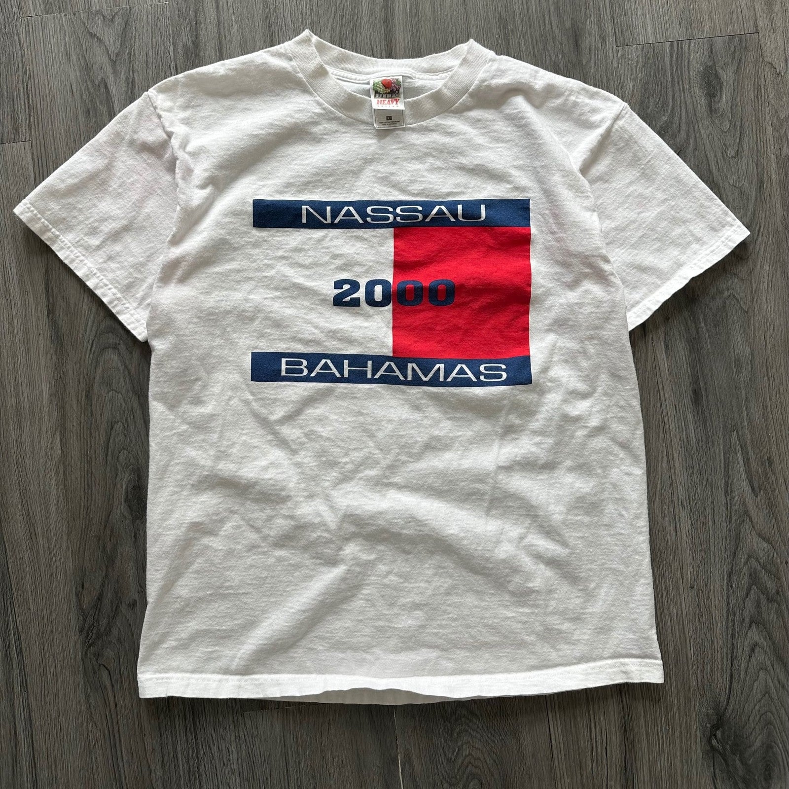 Vintage 90s Nassau Bahamas Y2K Tee