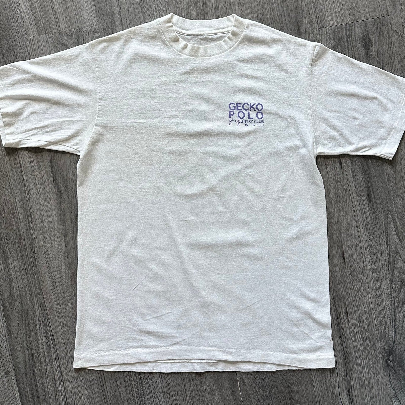 Vintage 90s Gecko Polo & Country Club Hawaii T-Shirt