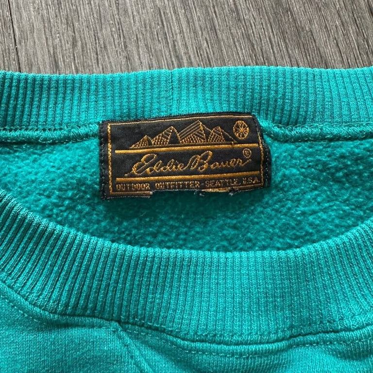 Vintage 90s Eddie Bauer Crewneck Sweatshirt Made in USA