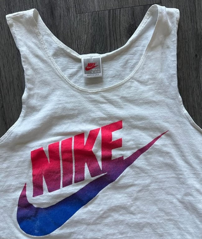 Vintage Nike 90s Tank Top Big Swoosh
