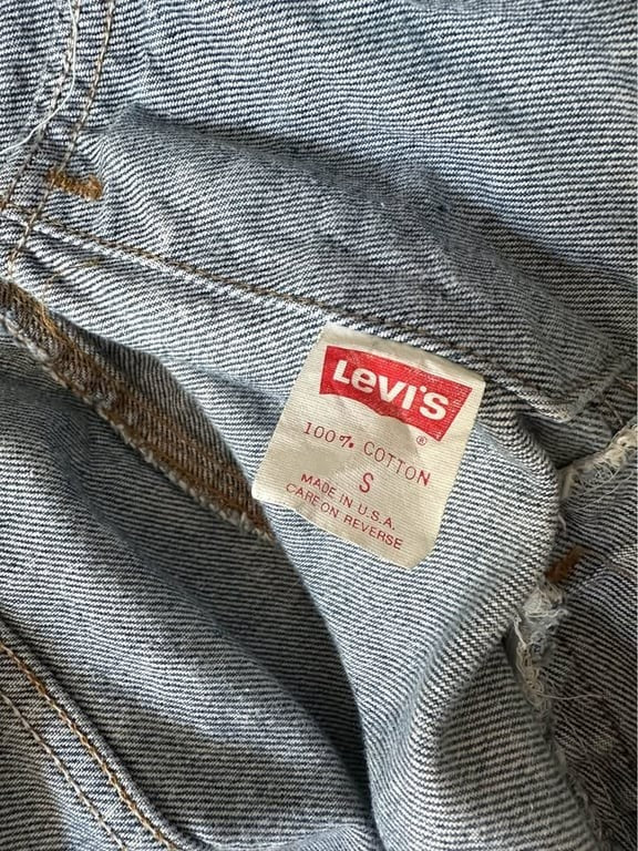 Vintage 80s Levi’s Acid Wash Jean Jacket